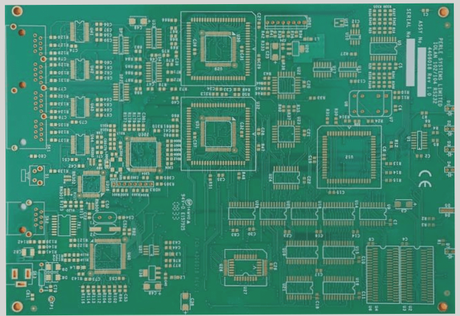Single-sided PCB prototypes are produced rapidly.