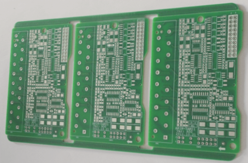 Components listed in the bill of materials for PCB assembly and processing.